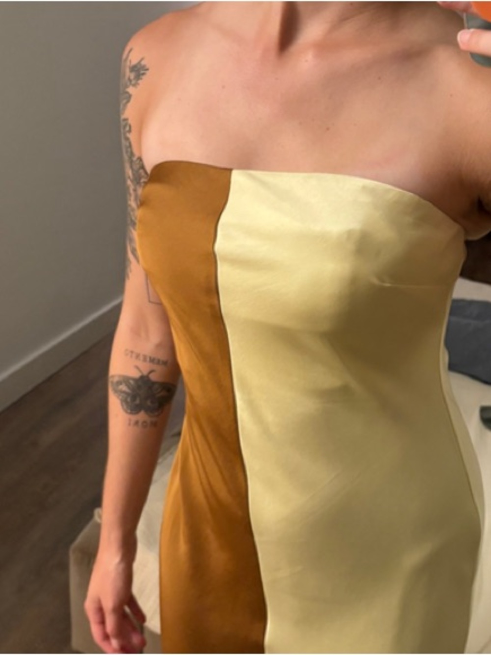 Significant Other Ally Maxi Dress - Multicolor Colorblock - Picture 3 of 3